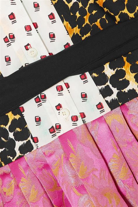 PRADA Printed patchwork